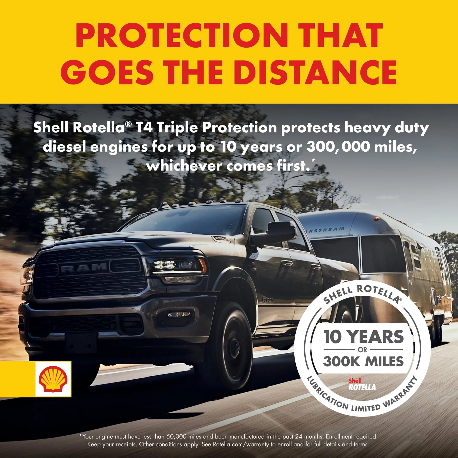 Shell Rotella T4 Triple Protection 15W - 40 Diesel Motor Oil, 5 Gallon Pail